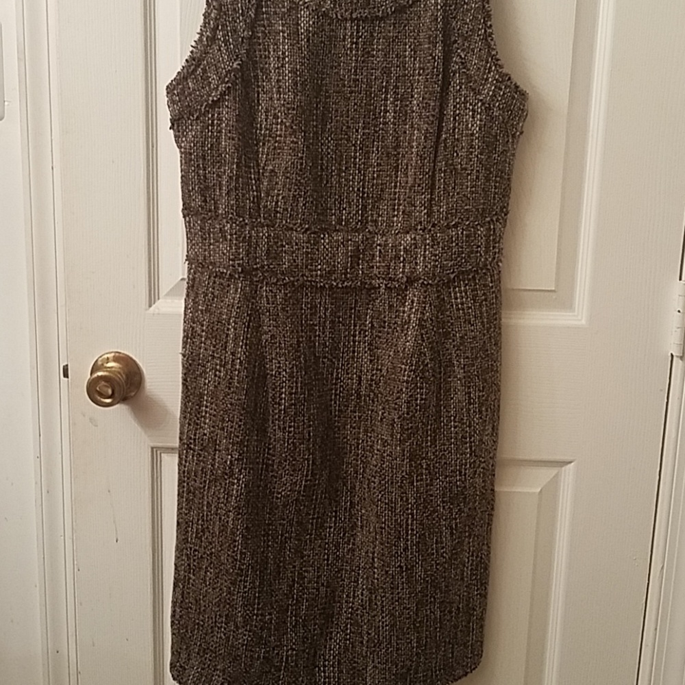 Chocolate Michael Kors Tweed dress size 10
